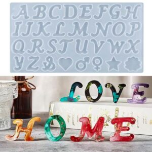 Jags Silicone Mould AToZ With 5 Desing JSM24