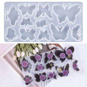 Jags Silicone Mould Butterfly Shape Keychain JSM5