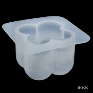 Silicone Mould Bubbel Candle 4 Hole Small