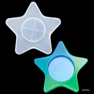 Silicone Mould Candle Holder Star