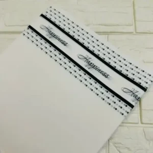 Bouquet Paper Happiness Black Colour A2 Size (1 pcs )