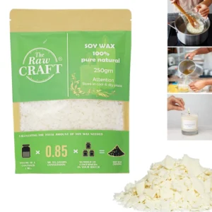 Raw Candle Making Soy Wax 250Gm