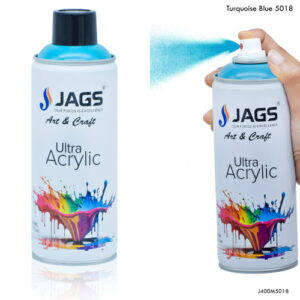 Jags Spray Ultra Acrylic 400ml Turqoise Blue 5018 J400M5018