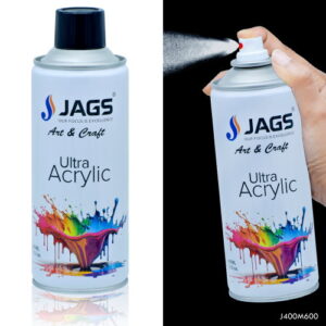 Jags Spray Ultra Acrylic 400ml Clear Glossy 600 J400M600