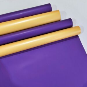 Royal Purple Gold Edge Bouquet Paper