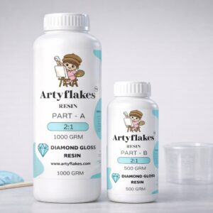 Artyflakes Diamond Gloss Resin ( 2:1 ) 1.5 Kg