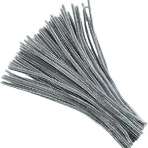 Artyflakes Pipe Cleaner 1 Pack Light Grey / Silver