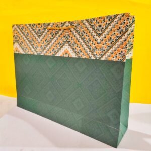 Green Traditional Pattern Bag